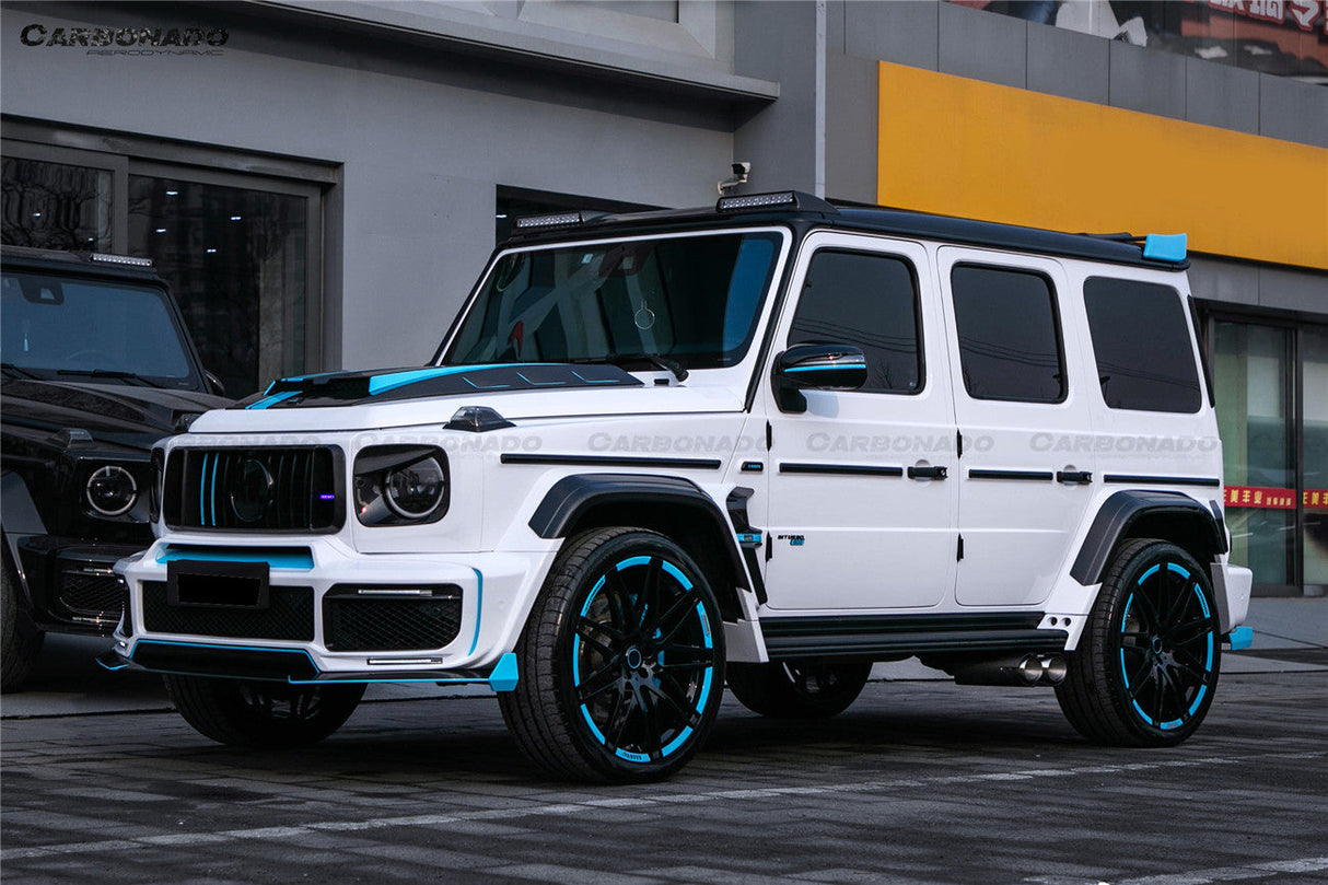 2018-2024 Mercedes Benz G63 AMG W464 G-Wagon BR-G900 Style Dry Carbon Front Lip