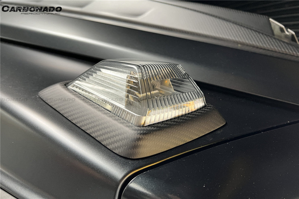 2018-2024 Mercedes Benz G63 AMG G550 W464 G-Wagon BR-G900 Style Dry Carbon Turn Lights Cover