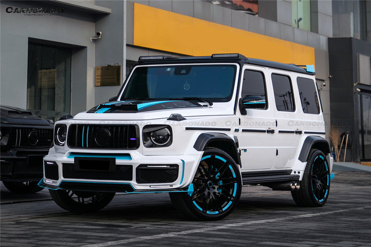 2018-2024 Mercedes Benz G63 AMG W464 G-Wagon BR-G900 Style Dry Carbon Front Lip