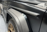 2018-2024 Mercedes Benz G500 G63 AMG W464 G-Wagon BR-G900 Style Dry Carbon Body Line Trims