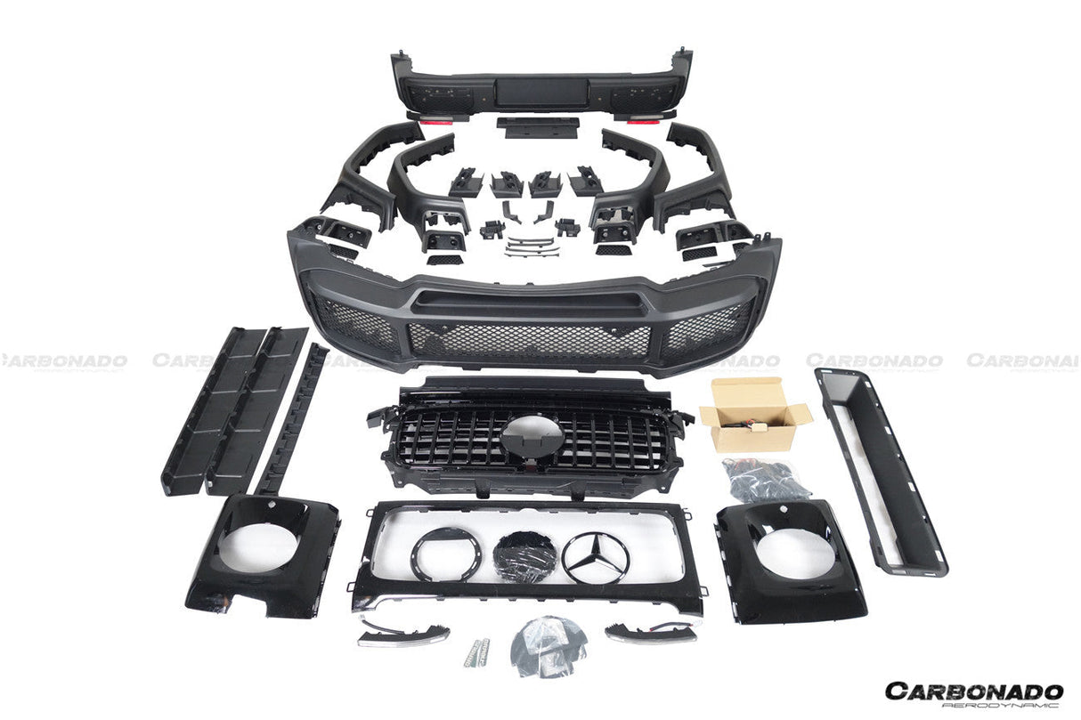 2018-2024 Mercedes Benz G63 AMG G550 W464 G-Wagon BR-G900 Style Dry Carbon Full Body Kit