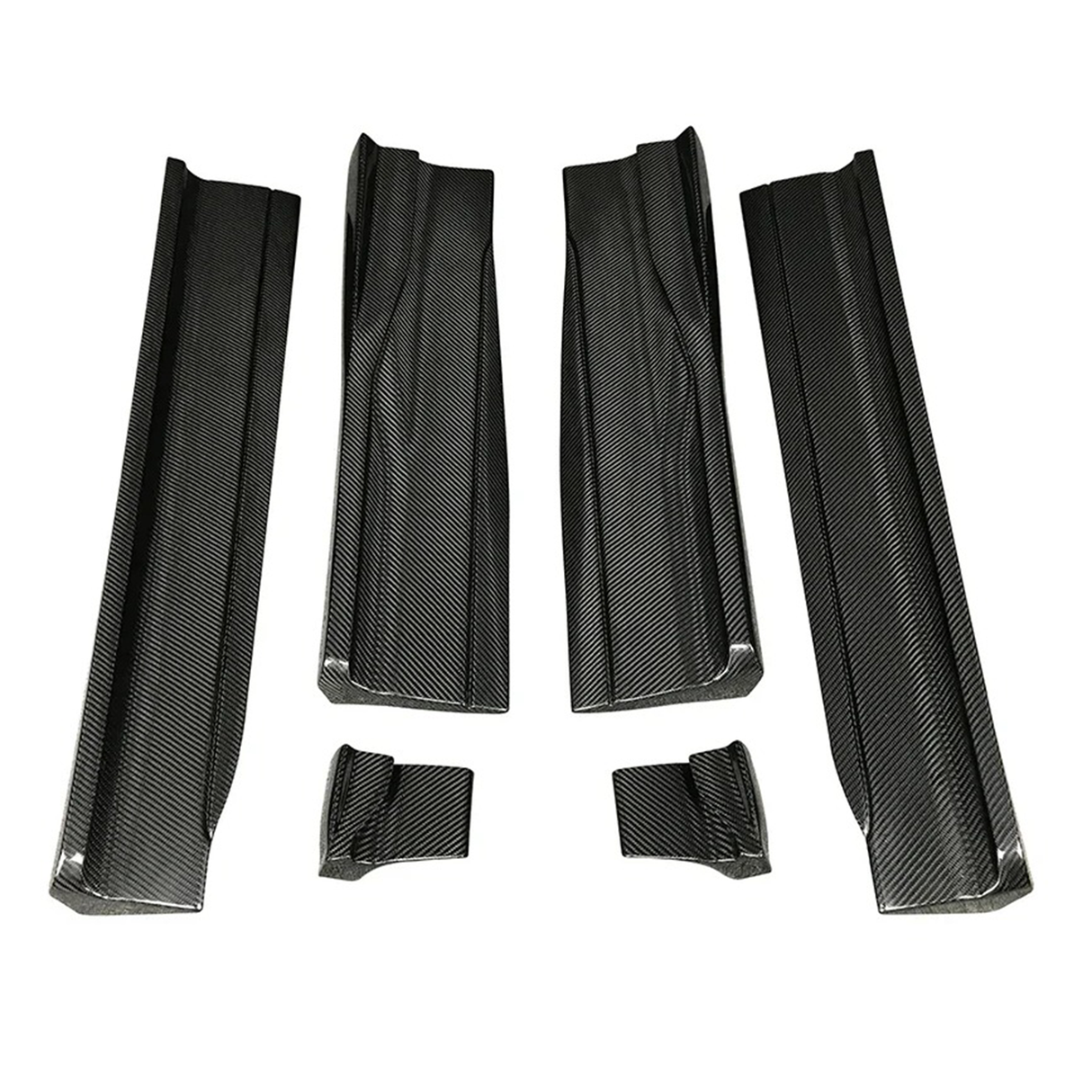Dry Carbon Fiber Rocker Panel Side Skirts for Lamborghini Urus
