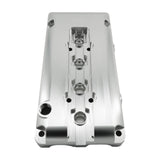 Billet B Series Vented Valve Cover Baffle B16 B18 AN10 For Honda Acura DOHC Vtec