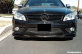 2008-2011 Mercedes Benz W204 C Class L1 Style Carbon Fiber Front Lip (Excluded C63)