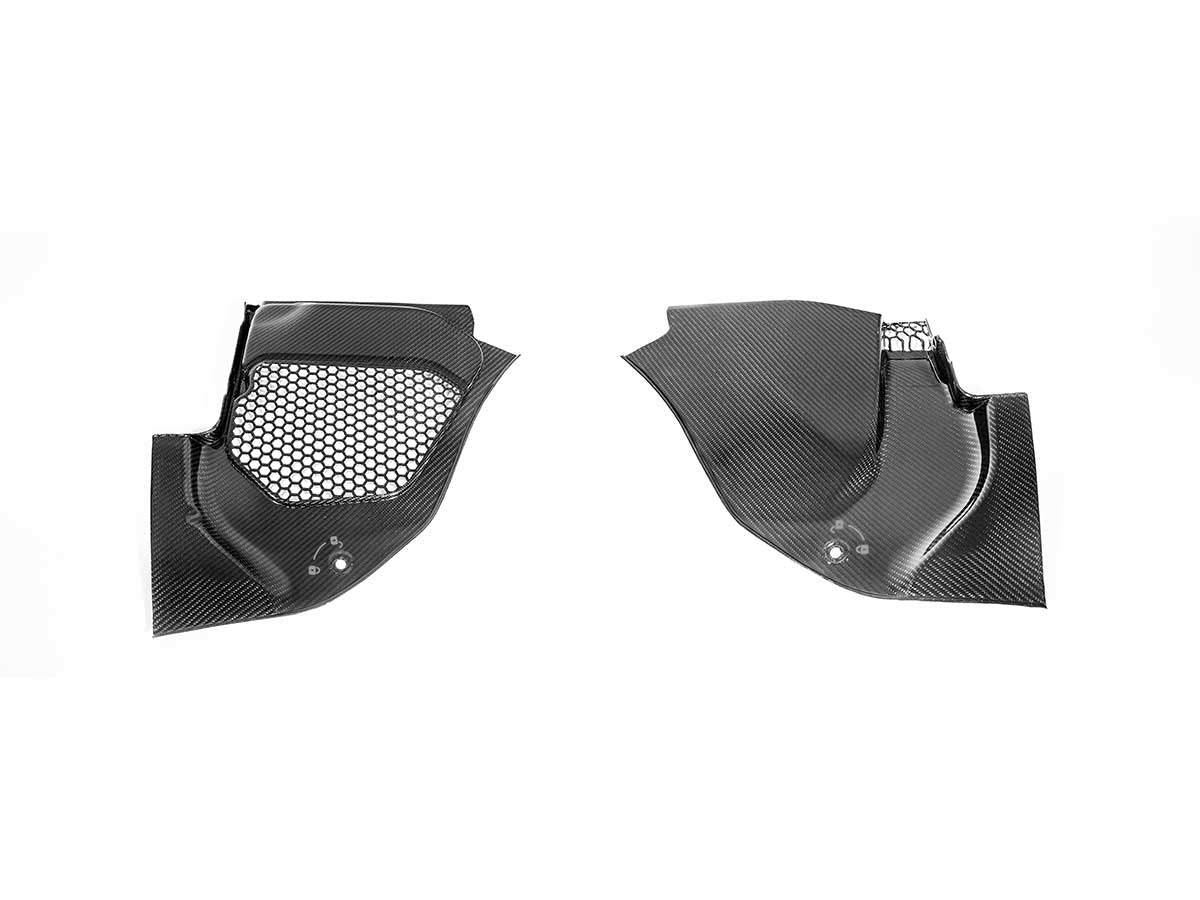 AutoTecknic Dry Carbon Engine Cowl Panel Trim Set - BMW F90 M5
