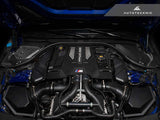 AutoTecknic Dry Carbon Engine Cowl Panel Trim Set - F90 M5