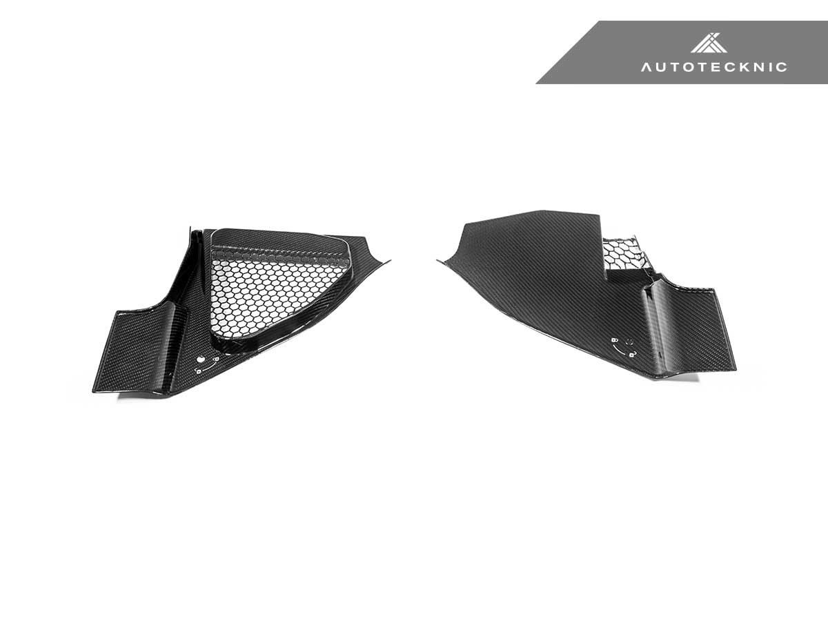 AutoTecknic Dry Carbon Engine Cowl Panel Trim Set - F97 X3M | F98 X4M
