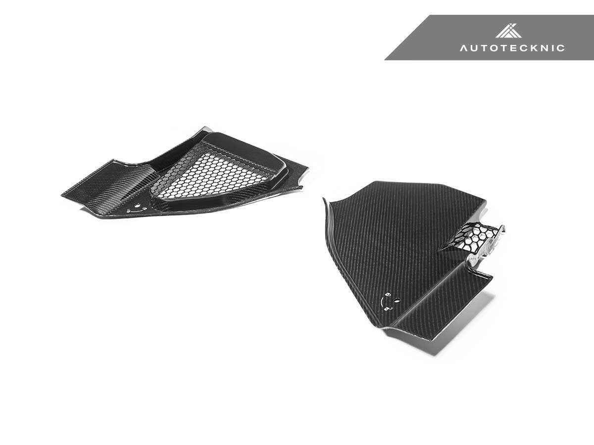 AutoTecknic Dry Carbon Engine Cowl Panel Trim Set - F97 X3M | F98 X4M
