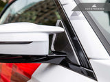 AutoTecknic Dry Carbon Side Mirror Wind Deflector Set - G87 M2
