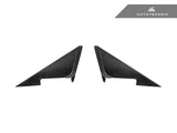 AutoTecknic Dry Carbon Side Mirror Wind Deflector Set - G87 M2