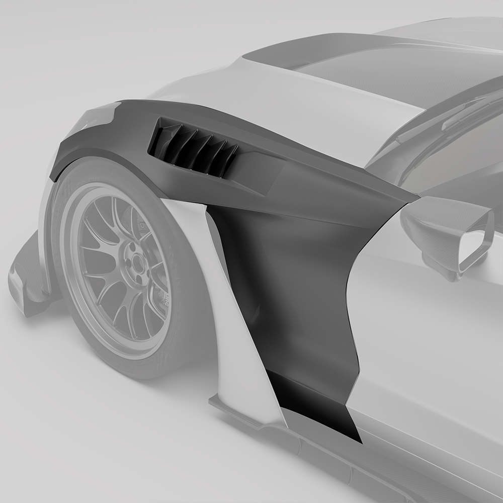 Corvette C7 Carbon Fiber Front Fenders