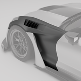 Corvette C7 Carbon Fiber Front Fenders