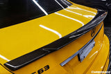 2008-2013 Mercedes Benz W204 Sedan C Class C63 AMG C74 Style Carbon Fiber Spoiler