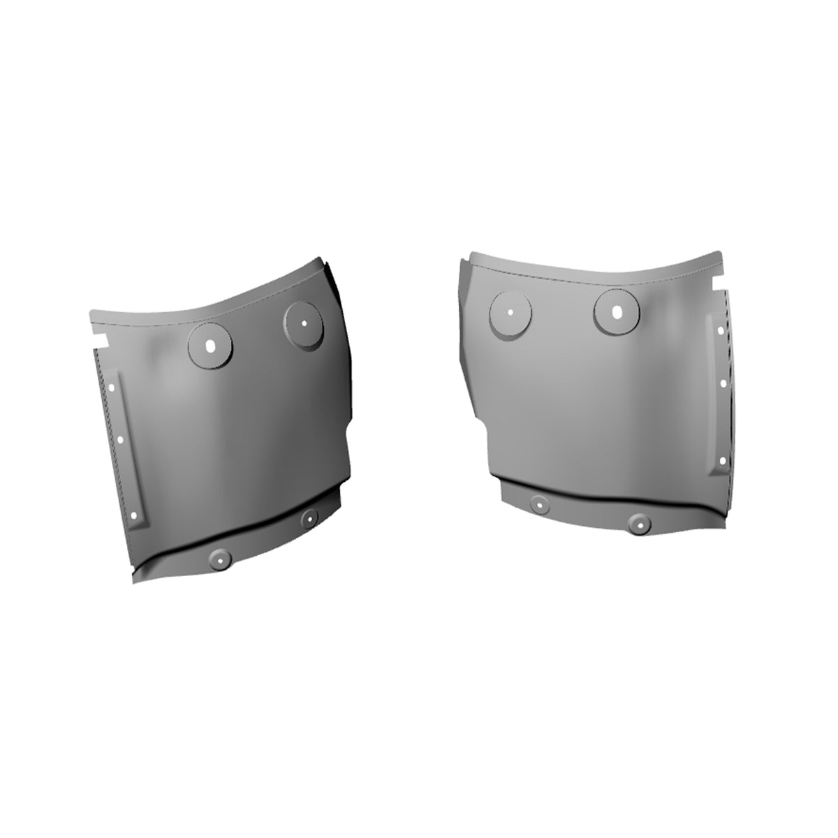 Corvette C7 Carbon Fiber Front Inner Fender Liner Set