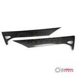 C8 Corvette Real Carbon Fiber Inner Door Upper Panels | Stingray, Z51, Z06 & E-Ray (2020–2027)