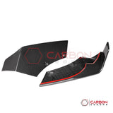C8 Corvette Z06 / E-Ray Dry Carbon Fiber Rear Diffuser Side Splitter Blades