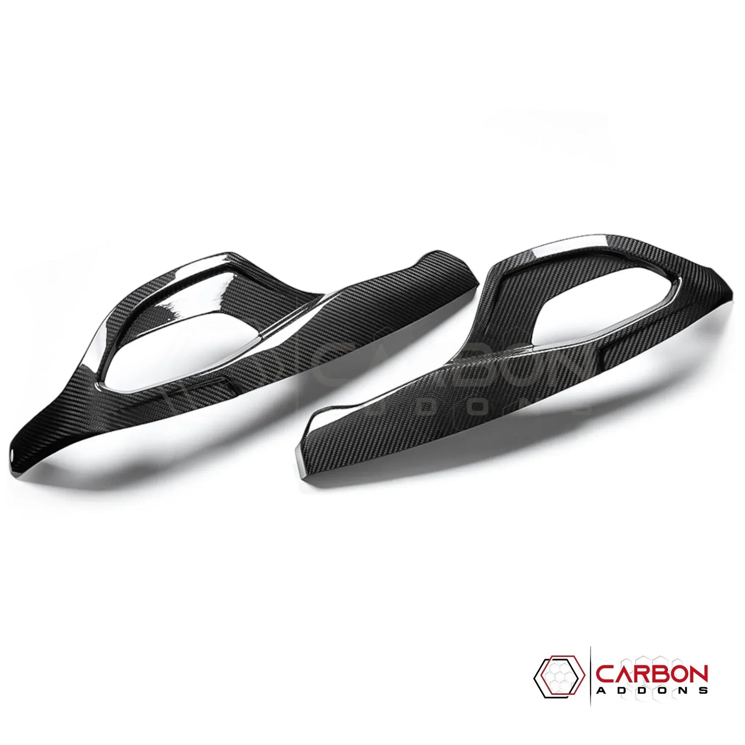 C8 Corvette GT2/GT3 Seat Carbon Fiber Adjustment Button Cover Trim Cover