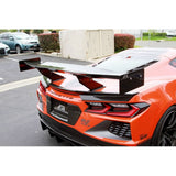 Chevrolet Corvette C8 GTC500 Carbon Fiber Adjustable Wing