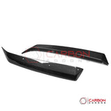C8 Z06 / E-Ray / ZR1 Carbon Fiber Spoiler Wicker Extensions – Bolt-On OEM Style