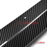 C8 Z06 / E-Ray / ZR1 Carbon Fiber Spoiler Wicker Extensions – Bolt-On OEM Style