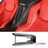 C8 Corvette Real Carbon Fiber Waterfall Panel Trim Cover | Interior Overlay (2020–2026)