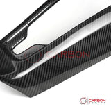 C8 Corvette Real Carbon Fiber Waterfall Panel Trim Cover | Interior Overlay (2020–2026)