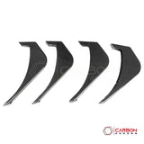 C8 Corvette Z06 / E-Ray Carbon Fiber Rear Diffuser Fins Add-On – OEM Widebody Diffuser Accent Kit