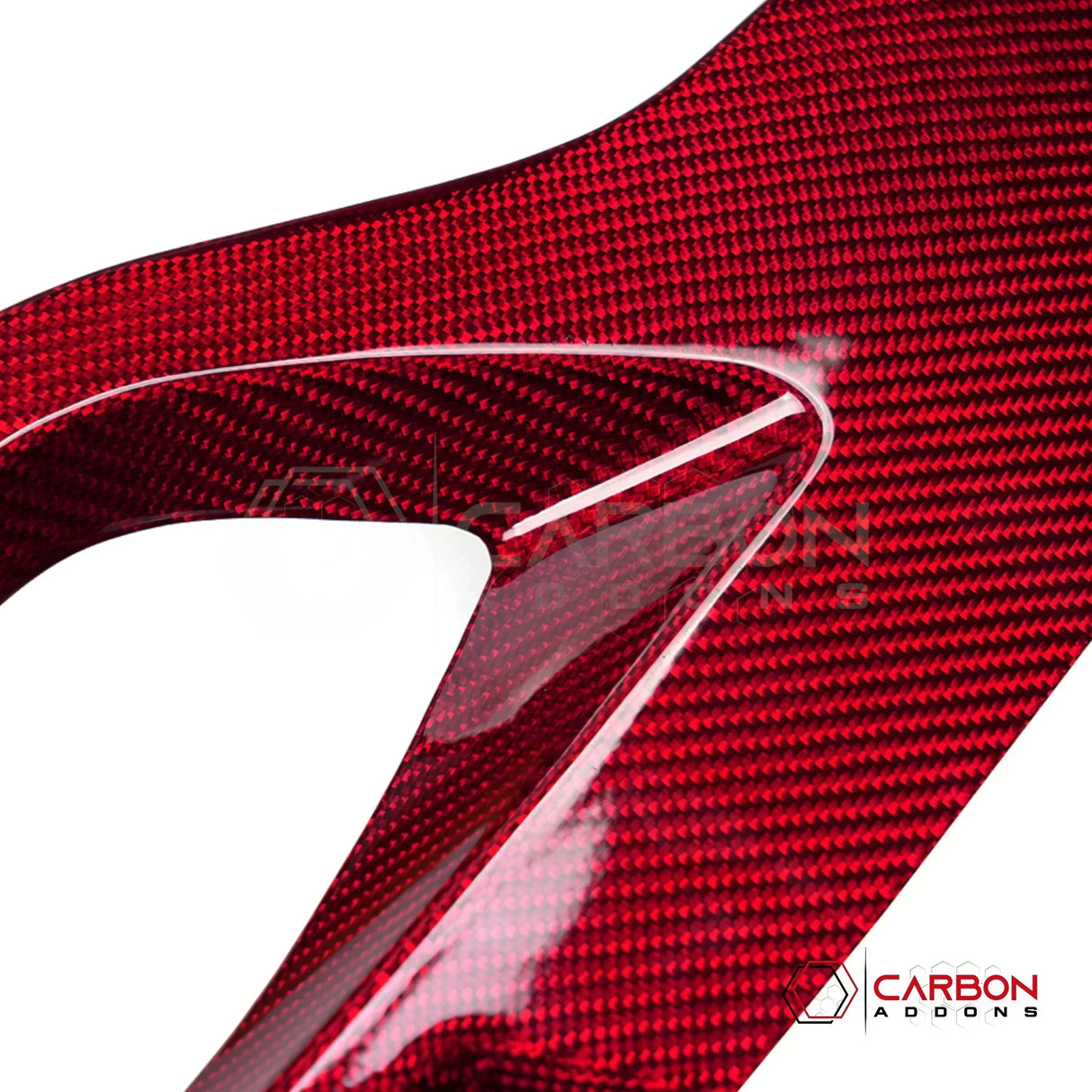 C8 Corvette GT2/GT3 Seat Carbon Fiber Adjustment Button Cover Trim Cover