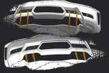 C8 Corvette Z06 / E-Ray Carbon Fiber Rear Diffuser Fins Add-On – OEM Widebody Diffuser Accent Kit