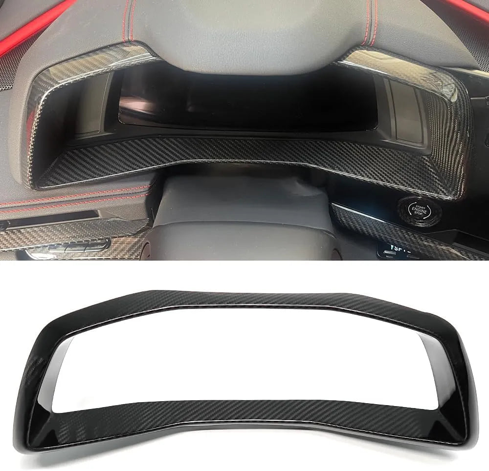 C8 Corvette Gauge Cluster Trim Carbon Fiber Cover