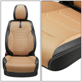 Sport Series Full Set Seat Covers - Black/Beige