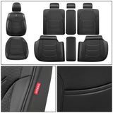 Sport Series Full Set Seat Covers - Black