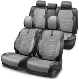 Sport Series Full Set Seat Covers - Grey