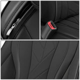 Touring Series Full Set Seat Covers - Black