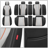 Touring Series Full Set Seat Covers Black/Grey