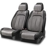 Voris Style Front Row Seat Covers - Black/Grey