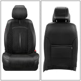 Voris Style Full Set Seat Covers - Black