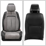 Voris Style Full Set Seat Covers - Black/Grey