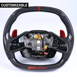 [Complete/Heated] C8 Corvette 2020+ Customizable Carbon Fiber Steering Wheel