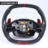 [Complete/Heated] C8 Corvette 2020+ Customizable Carbon Fiber Steering Wheel