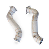 Catless Hi Flow Heat Shield Downpipes For McLaren 720s 4.0T