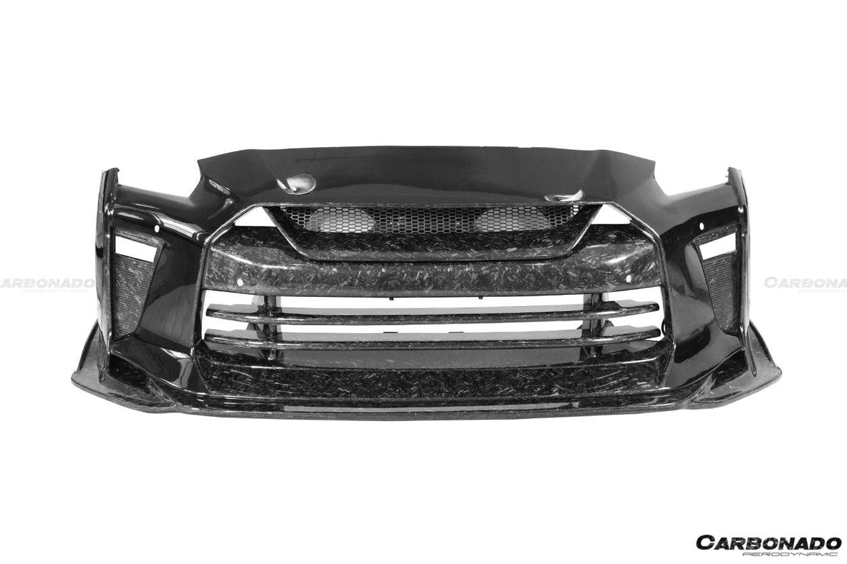 2009-2023 Nissan GTR R35 CBA  DBA  EBA TS Style Front Bumper