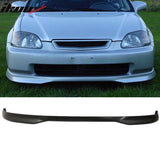 Fits 99-00 Honda Civic T-R Bumper Lip + Grille + Window Visor