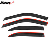 Fits Civic 96-98 Front + Rear Bumper Lip + Front + Sun Window Visor