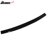 2010-2016 Benz W212 #040 Black AMG Style Trunk & OE Roof Spoiler ABS