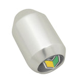 Silver M8X1.25MM MT Manual MUG Gear Shift Shifter Knob BD Emblem Logo