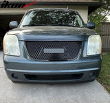 Lower Bumper Grille for GMC Yukon XL 1500 Denali 2007-2014 Sport Black ABS