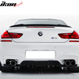 2012-2019 BMW F13 6 Series Coupe V Style Rear Trunk Spoiler Wing ABS