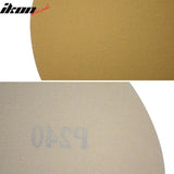 50PC Disc 240 Grit PSA 5" Sanding Paper Sheets Repair Sandpaper