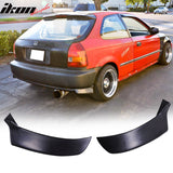 Fits 99-00 Civic Mugen PP Front Bumper Lip + 2PC Rear Bumper Lip Spats